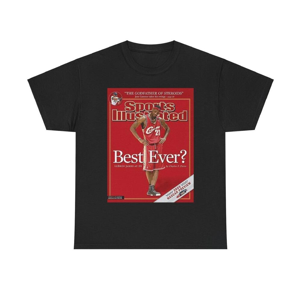 Lebron James Cleveland Cavaliers Sports Illustrated Cover Tee Shirt